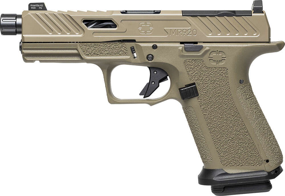 Handguns Shadow Systems MR920 9mm SHDW EL MR920 9MM 4.5" TB W/HOLO FDE